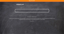 Desktop Screenshot of codepost.com